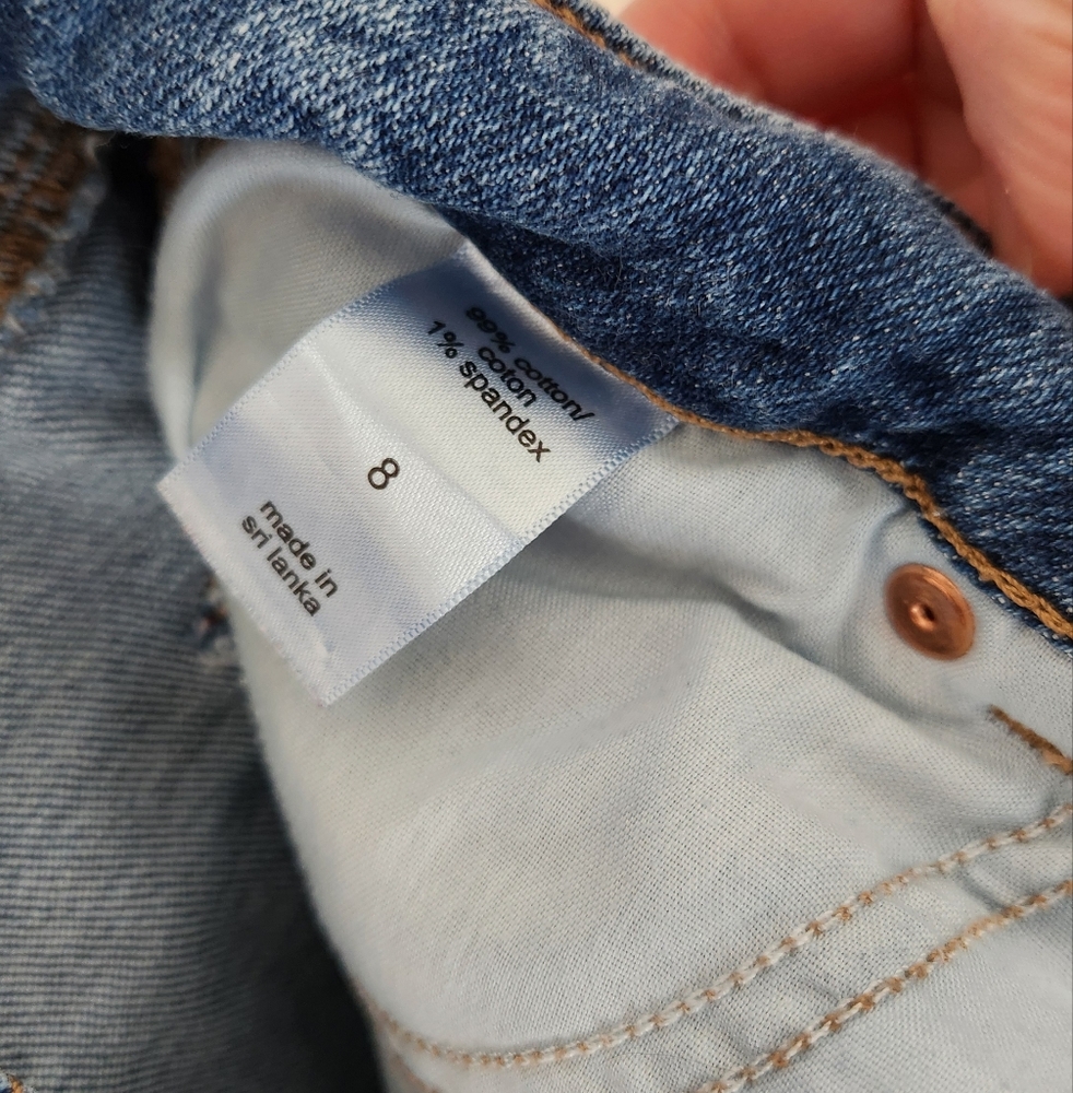 High Rise Denim Mini Skirt - Picture 5 of 5